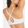 thumbnail image 4 of Maidenform Comfort Devotion Convertible Underwire Bra, Full Coverage White/Stone 34C Women's, 4 of 5