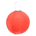 thumbnail image 4 of Linterna de Tela solar LED IP55 Vevor colgante de nailon impermeable para fiesta de jardín al aire libre Rojo, 4 of 5