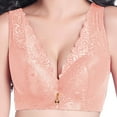 thumbnail image 2 of dmqupv Womens Bras Full Cup Thin Underwear Plus Size Five Wireless Sports Bra Lace Bra Cover Cup Large Size Vest Bras E Size 50/115D, 2 of 5