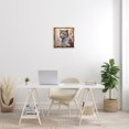 thumbnail image 3 of Stupell Industries Leopard with Pink Flowers Animals & Insects Painting Gold Floater Framed Canvas Art Print Wall Art, 18 x 18, 3 of 10