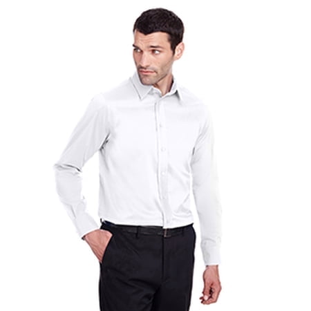 Chemise Ajustée en Broadcloth Extensible Collection Couronne pour Hommes DG560