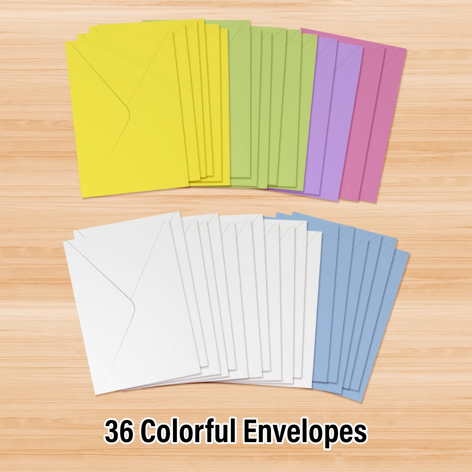 Designer Papers Birthday Greeting Card Assortment with Organizer Box (36 Cards with Envelopes) Sparks of Joy