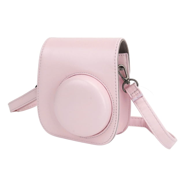 Mini Instant Camera Protective Bag PU Case with Album Filters Colorful Hanging Frames Stickers for Mini 12