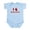 Sky Blue, variant on CafePress - I Love Science Infant Bodysuit - Baby Light Bodysuit, Size Newborn - 24 Months