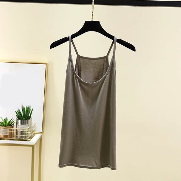 Spaghetti Strap Tank Top Womens Casual Summer Comfy Plus Size Camisoles Sleeveless V-Neck Fashion Vests T-Shirts 2026 Spring Summer Limited-time offer