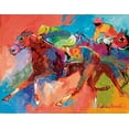 thumbnail image 2 of Wallich, Richard 18x15 Gold Ornate Wood Framed with Double Matting Museum Art Print Titled - Horse 3, 2 of 4