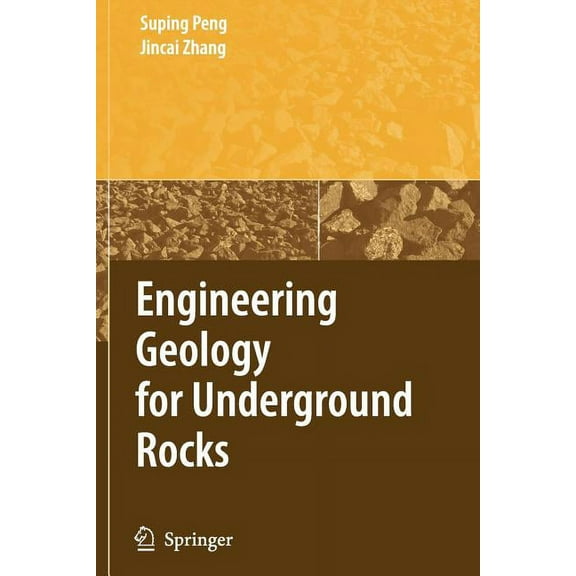Engineering Geology for Underground Rocks, (Paperback)