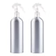 thumbnail image 1 of 2 piezas 200 ml de aluminio botella de spray vacía dispensadores multifuncionales botella de rociador de agua atomizador de niebla recargable para viajes de salón de cosméticos para el hogar, 1 of 5