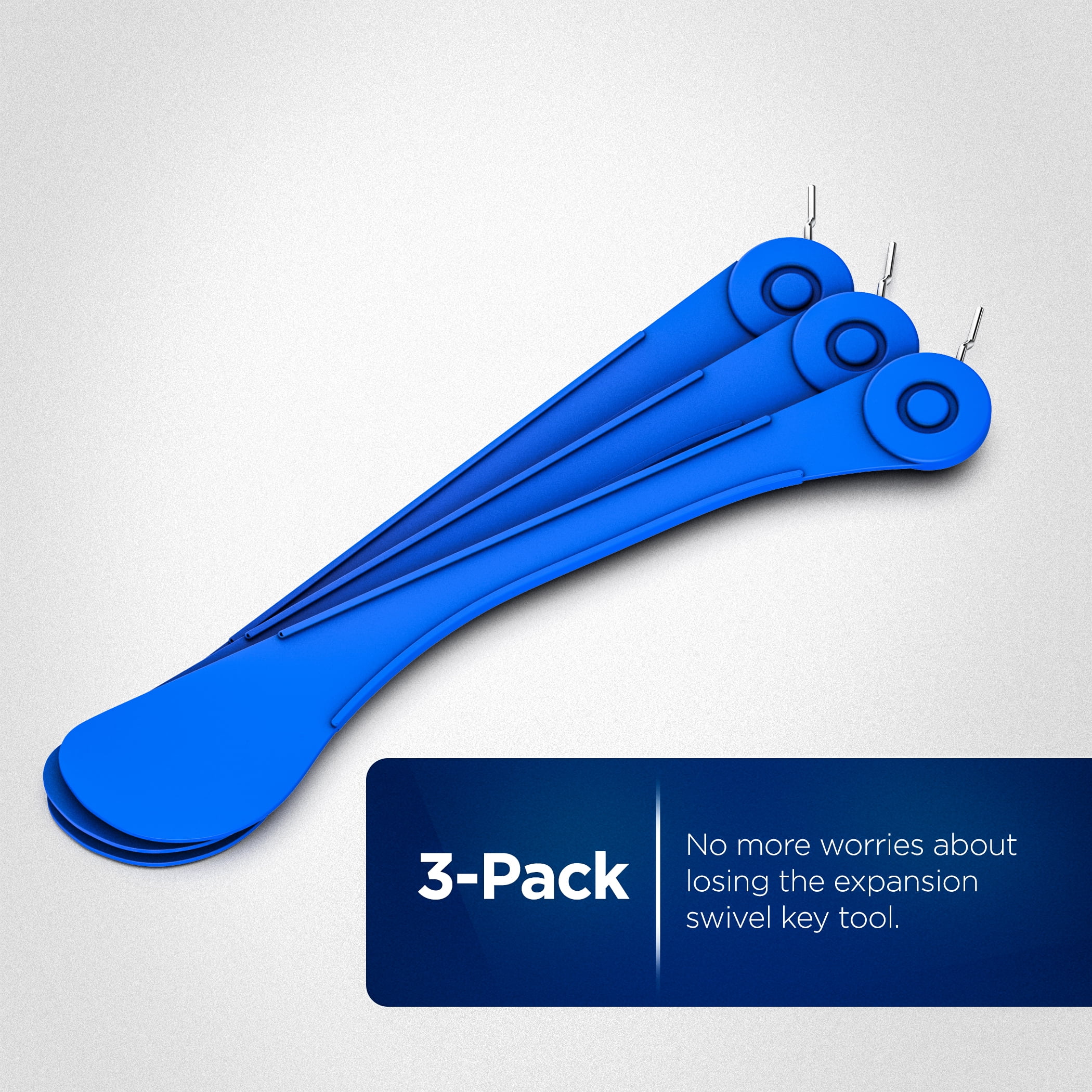 Steliron Expansion Swivel Key Tool for Expanders (3 Pack)