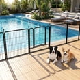 thumbnail image 4 of Naipo Dog Playpen for Large Dogs, 32in 16 Panels Portable Dog Fence, Outdoor Playyard for Dog/Puppy, Portable, Black, 4 of 13