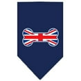 thumbnail image 2 of Pet and Dog Bandana Screen Printed, "Bone Shaped UK Flag", 2 of 10