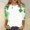 9-Green, variant on successthop St Patricks Day Graphic Shirts for Women Luck Shamrock Hat Paddy's Day Pullovers Crew Neck Holiday Tshirts 3/4 Sleeve Gifts Blouses Tees Vintage Trendy Clothes