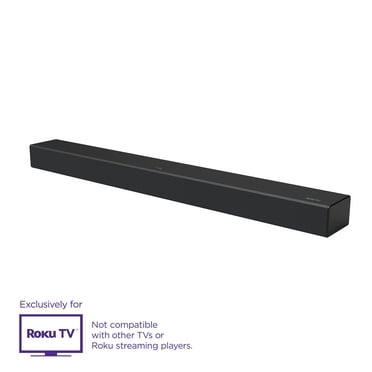 TCL Alto R1 Roku TV Wireless 2.0 Channel Sound Bar for Any Roku TVs, Bluetooth – TSR1 31.5-inch, Black