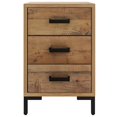 thumbnail image 3 of vidaXL Bedside Cabinets 2 pcs 40x30x55 cm Solid Wood Pine, 3 of 5