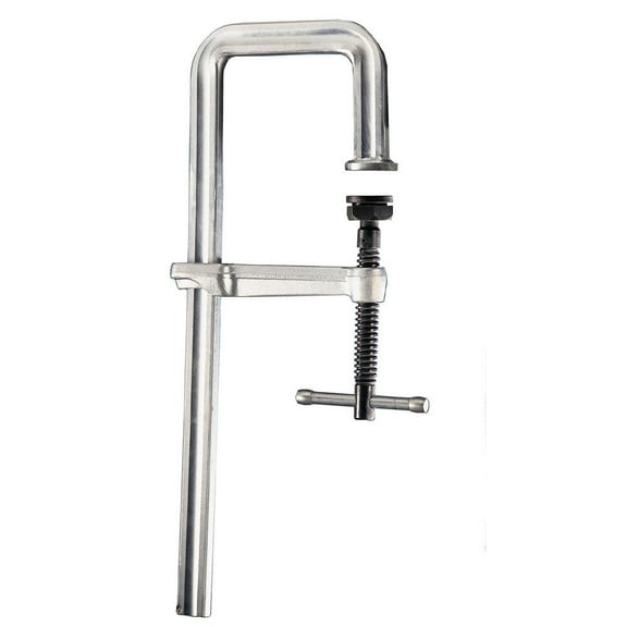 Bessey 20 in Bar Clamp, Steel Handle and 7 in Throat Depth 4800J-20