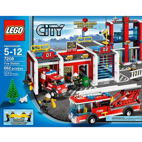 Kaliber Rijk Normaal LEGO City - Fire Station - Walmart.com