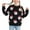 E-398Black, variant on FAOWME Big Girls Sweater Knit Long Sleeve Round Neck Santa Claus Embroidery Comfortable Loose Fit Warm Top For Daily Wear Red 4-5 Years