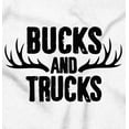 thumbnail image 2 of Bucks and Trucks Deer Hunting Antlers Long Sleeve TShirt Men Women Brisco Brands X, 2 of 6