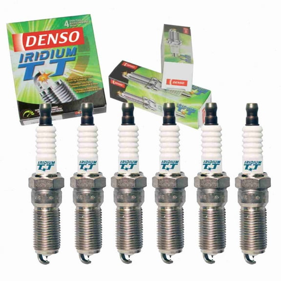 6 pc DENSO 4718 Iridium TT Spark Plugs for 0000-18-L3Y2 1119A-78J00 12 59 8004 12 62 0540 12569190 12590701 12597464 12598004 12599232 12617309 12620540 12622441 12625058 12627160 19300872 25320392