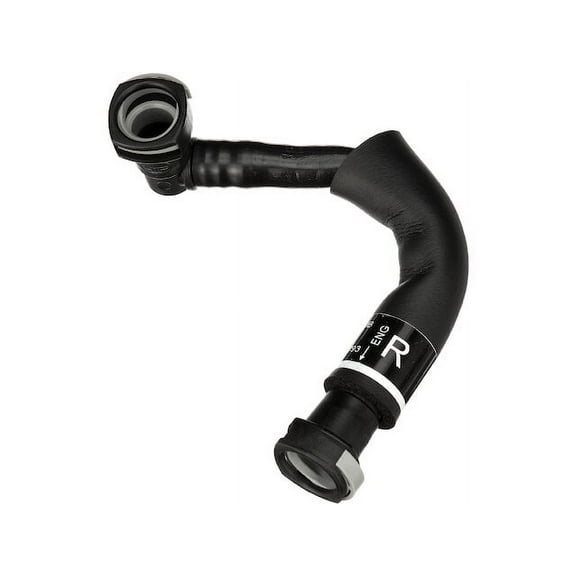 Valve Cover To Intake Tube Right Crankcase Breather Hose - Compatible with 2014 - 2018 Chevy Silverado 1500 2015 2016 2017