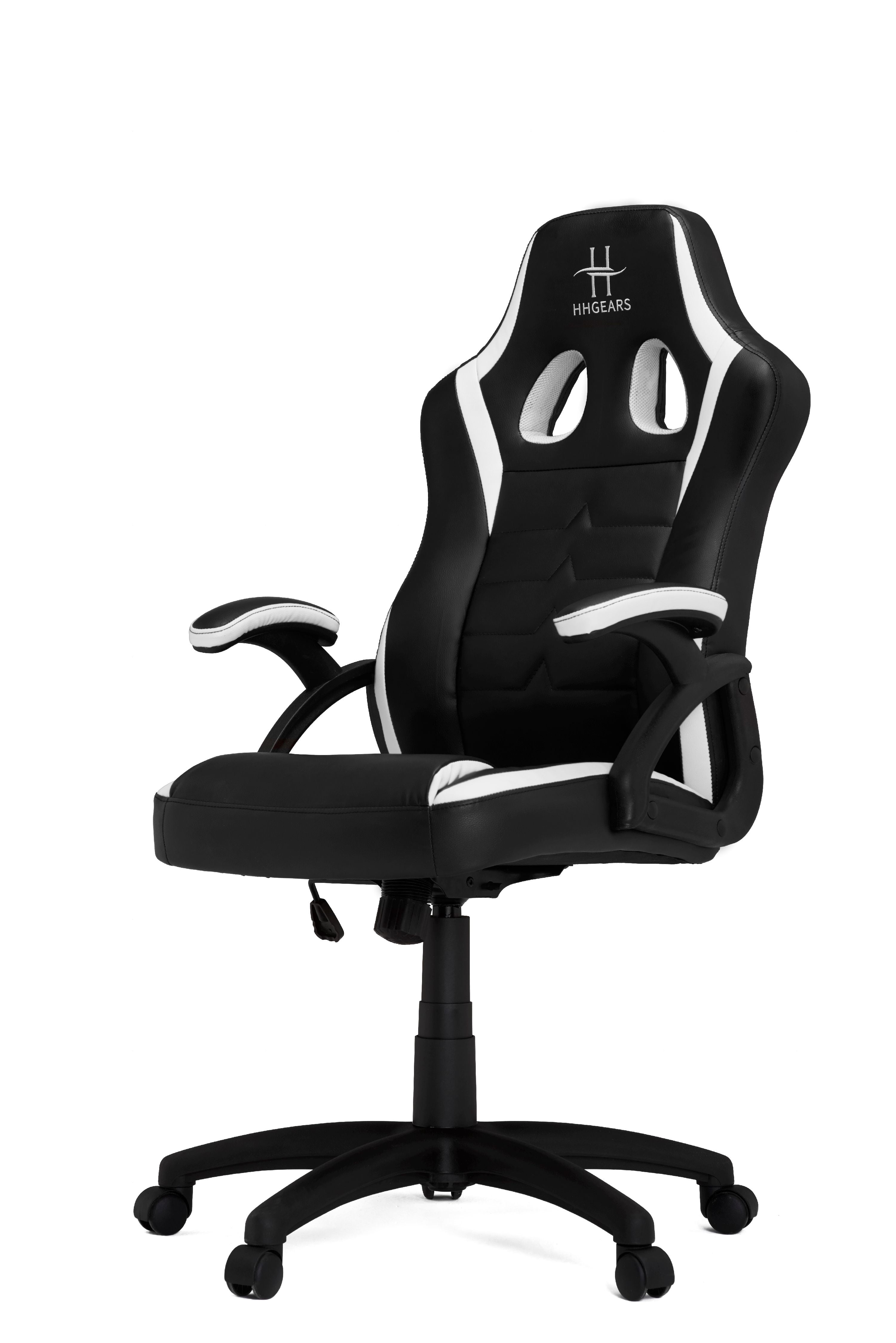 HHGears SM115 Gaming Chair Black and White