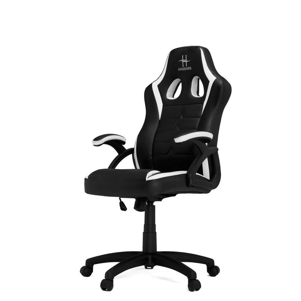 HHGears SM115 Gaming Chair Black and White