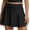 Black, variant on Pleated Tennis Skirts For High Waisted Skorts Control Skirts With Shorts Pockets Lightweight Skirt for Women, Size XXL