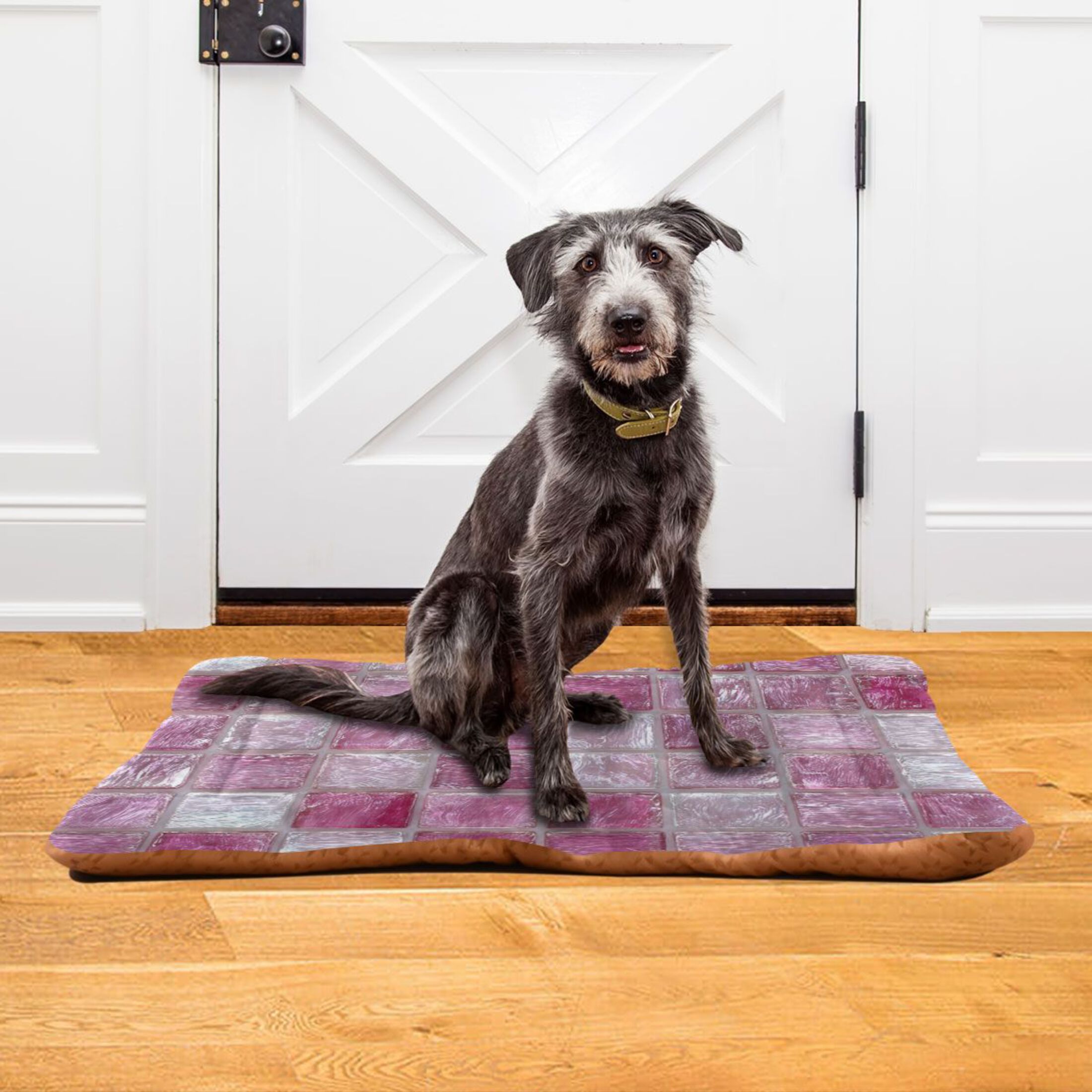 Cozy Mat Pet Bed Indoor Outdoor Warm Soft For Cat Dog Puppy(S/M) Reflecting