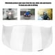 thumbnail image 2 of Visera de Lente de Casco de Motocicleta, Visera de Lente de Casco de Protección contra el Viento Escudo de Cara Completa para AGV K1 K3 SV K5 K5-S(Transparencia) Ecomeon no, 2 of 4