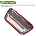 thumbnail image 7 of Exterior Door Handle Cover Trim Tailgate Door Handle Cover for Jeep Grand Cherokee 2014-2020 Electroplating Color 1 Pc, 7 of 7