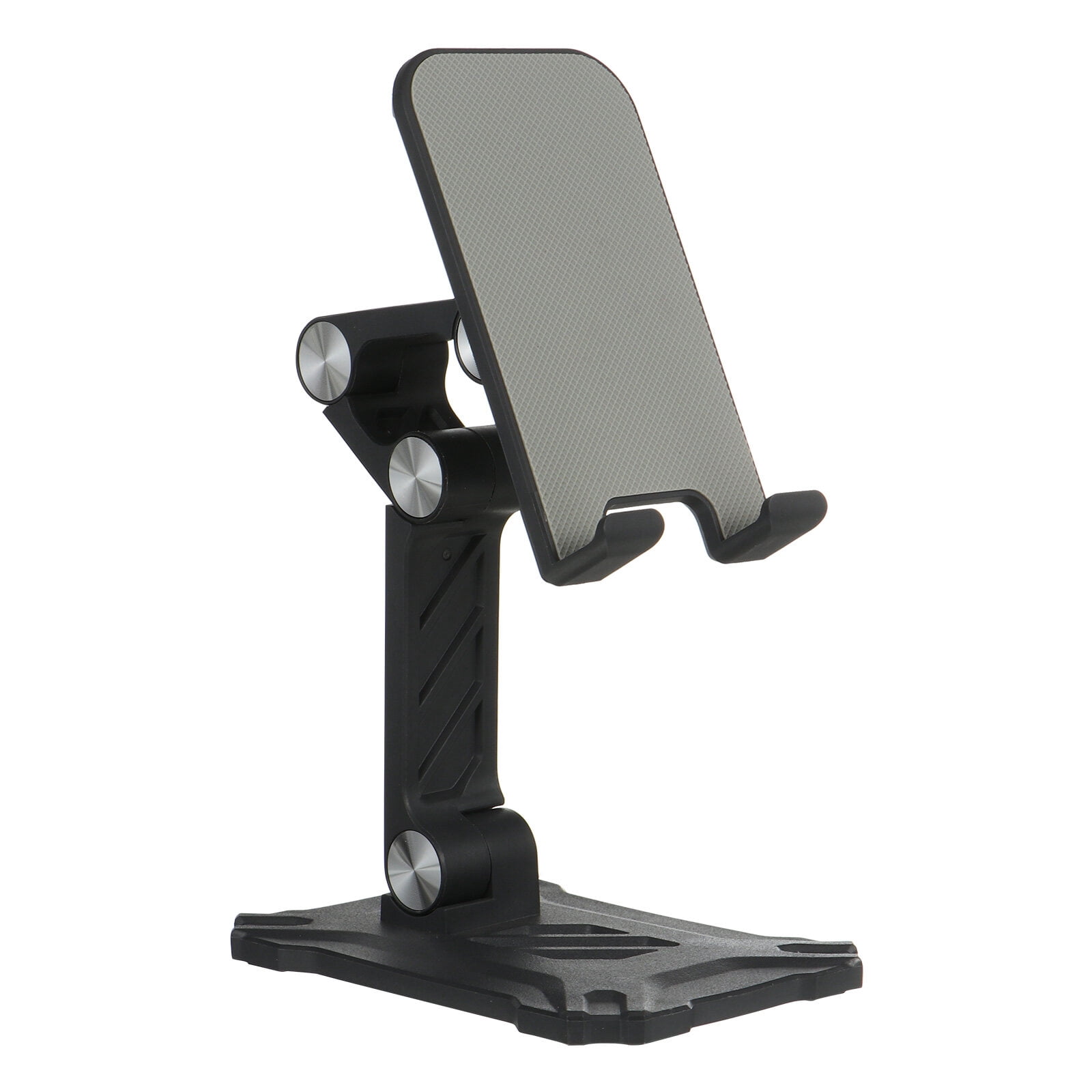 UPOUART 1Set Black Foldable Desktop Phone Stand Supporting Multiple Devices in Living Room