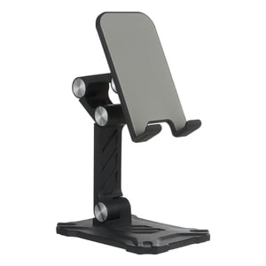 UPOUART 1Set Support de téléphone de bureau pliable noir Supportant plusieurs appareils dans le salon