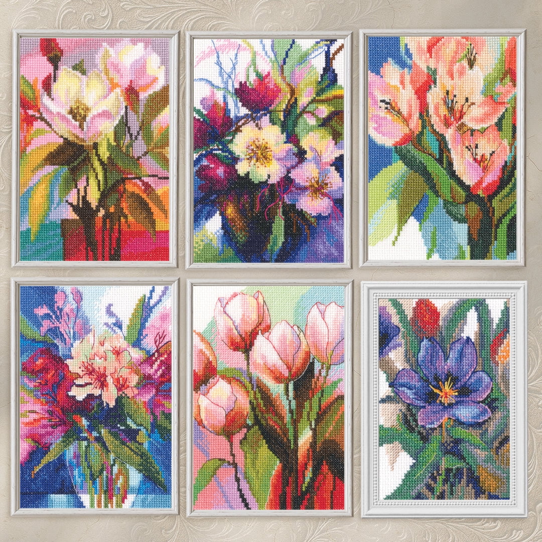 Palette of Emotions M1092 Counted Cross Stitch Kit