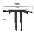 thumbnail image 2 of Chaleco para silla de ruedas Arnés de pecho de sujeción para discapacitados Antideslizante Correa fácil de operar - Sistemas de arnés de sujeción Colcomx Cinturón de seguridad para silla de ruedas, 2 of 8