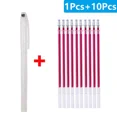 thumbnail image 1 of 5-105 Set Heat Erasable Magic Marker Pen Temperature Disappearing Fabric Easy Melt Pens Line Mark DIY Craft Sewing Accessories, 1 of 5