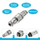 thumbnail image 5 of Conector de aviación Uxcell GX20 5 pines 20 mm plata macho hembra conector de panel de acoplamiento 2 paquetes, 5 of 7