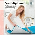 thumbnail image 6 of Bath Mats for Bathroom Non Slip - Caribbean Sea 17" x 24" Memory Foam Bathroom Rugs - Quick Dry Bath Mat, 6 of 6