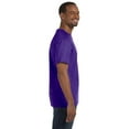thumbnail image 3 of Hanes ComfortBlend EcoSmart Men`s Crewneck T-Shirt, S, Purple, 3 of 4
