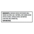 thumbnail image 5 of Great Value Shredded Sharp White Cheddar Cheese, 8 oz, 5 of 9