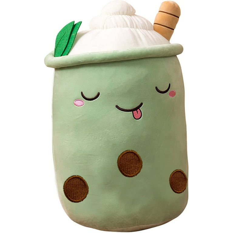 New Cute Bubble Milk Tea Boba Cup Soft Stuffed Plush Pillow Cushion Kawaii  Toys