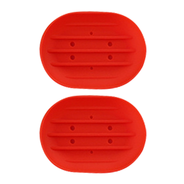 athroom Jabonera Soporte para Platos Soporte Bandeja Protectora Estuche - Escurridor de Goma de Silicona Platos para fregador baño Fregadero de Cocina