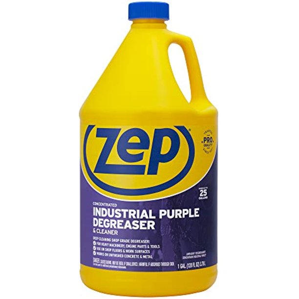 Zep Zu0856128 Industrial Purple Cleaner And Degreaser Concentrate 128