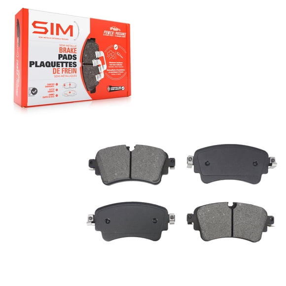 SIM Rear Semi-Metallic Disc Brake Pads SIM-1898 for Car Audi Q5 A4 Quattro A5 Sportback S5 allroad S4 RS5 A6 A7 PHEV