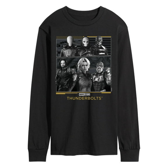 Marvel - Thunderbolts Grid - Men's Long Sleeve Graphic T-Shirt
