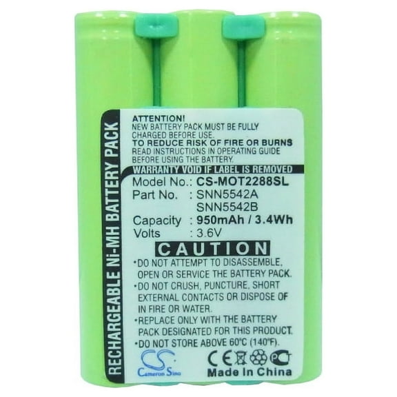 800mAh SNN5542A SNN5542B Battery for Motorola 2297 V2288 T2288 V2260 T2282 T2267 V2290 T2390 V2397 M2090 T2298 V2297 V2267 T2290