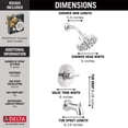 thumbnail image 5 of Delta 144749 Nicoli Monitor 14 Series Single Function Pressure Balanced Tub And Shower -, 5 of 10