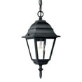 thumbnail image 1 of Builder's Choice 1-Light Matte Black Hanging Light, 1 of 2