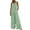 Multicolor, variant on BangWanChi Womens Jumpsuits Overalls Wide Leg Casual Women's Printed Jumpsuit Casual Button Pocket Sleeveless Wide Leg Trousers