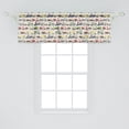 thumbnail image 2 of Ambesonne Motorcycle Window Valance, Old and Modern Set, 54" X 18", Multicolor, 2 of 3