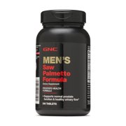 GNC Men's Saw Palmetto Formula, Supports Normal Prostate Function, 240 Tablets